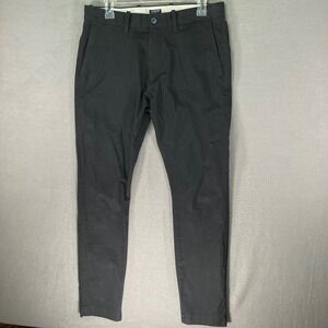 J.Crew Flex Chino Pants Mens 30x30 Gray Slim Fit Casual Dress